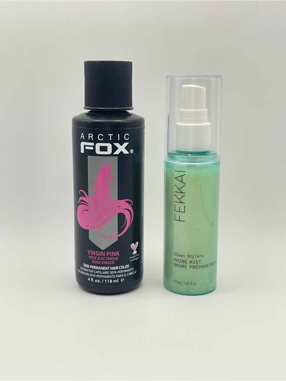 Arctic Fox Virgin Pink Hair + FEKKAI Haircare Bundle